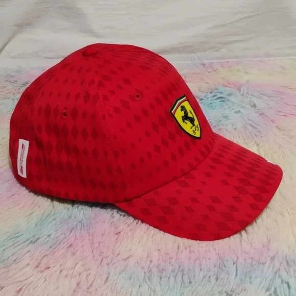 SALE! RARE! NWOT Scuderia Ferrari Monaco Official Product Snap Back Hat